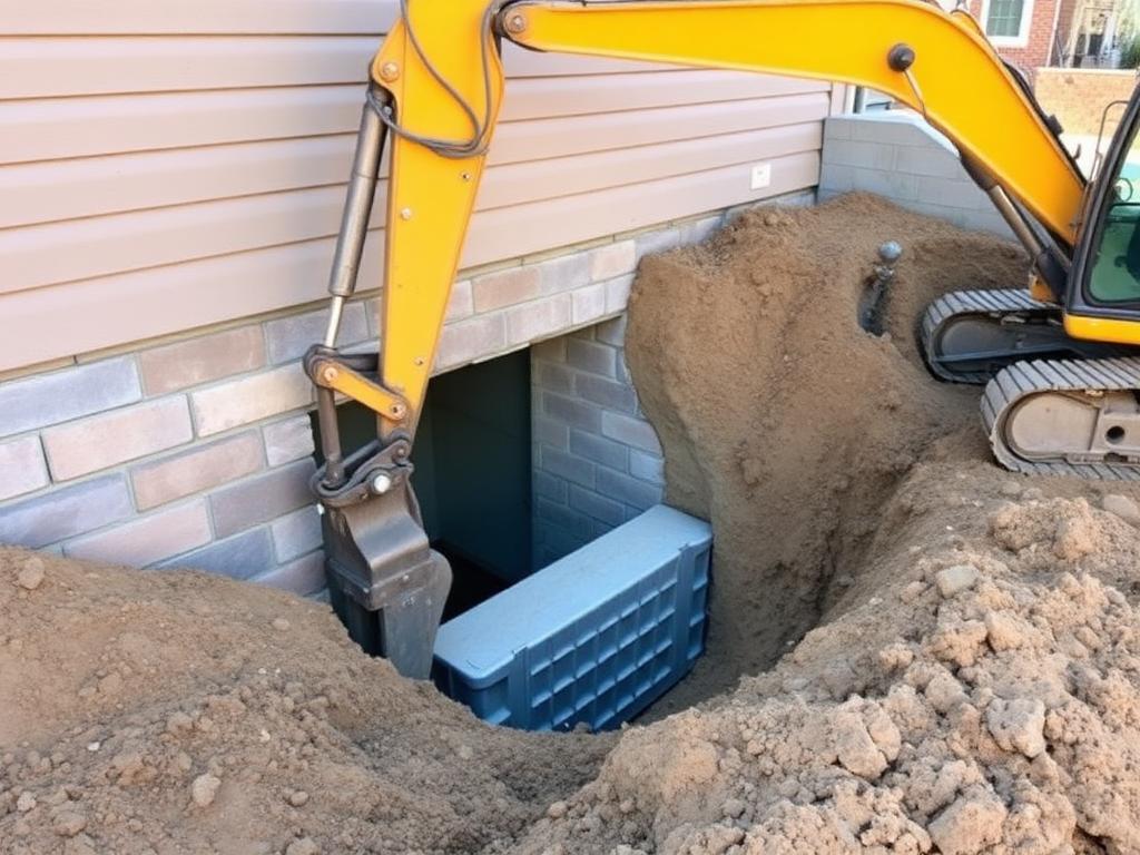 Excavation for Denver egress window